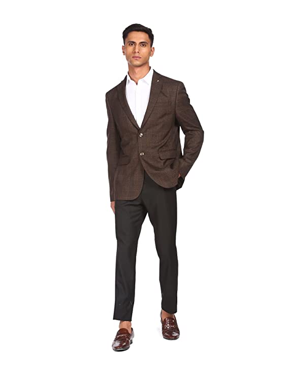 Arroy Head Men's Tailored Fit Formal Blazer Slim - Image 2