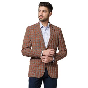 Roy Strip Dark Orange Blazer
