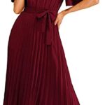 Lyno Women's Polyester A-Line Long Dress