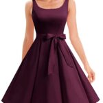 Bbonlinedress 1950's Bowknot Vintage Retro Polka Dot Rockabilly Swing Dress