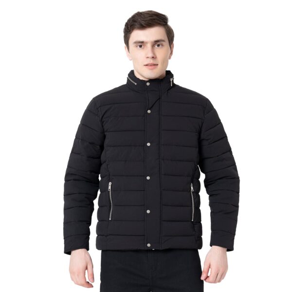 Blue Staple Men's Solid Padded Jacket - Image 2