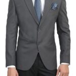 Hariom Van Men's Slim Fit Formal/Party Blazer