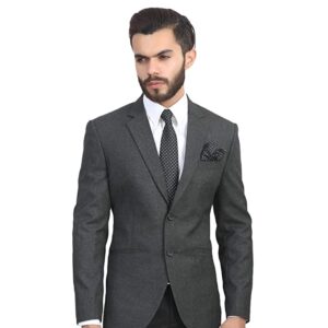 Hariom Van Men's Slim Fit Single Breasted Blazer