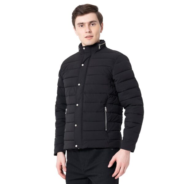 Blue Staple Men's Solid Padded Jacket - Image 4