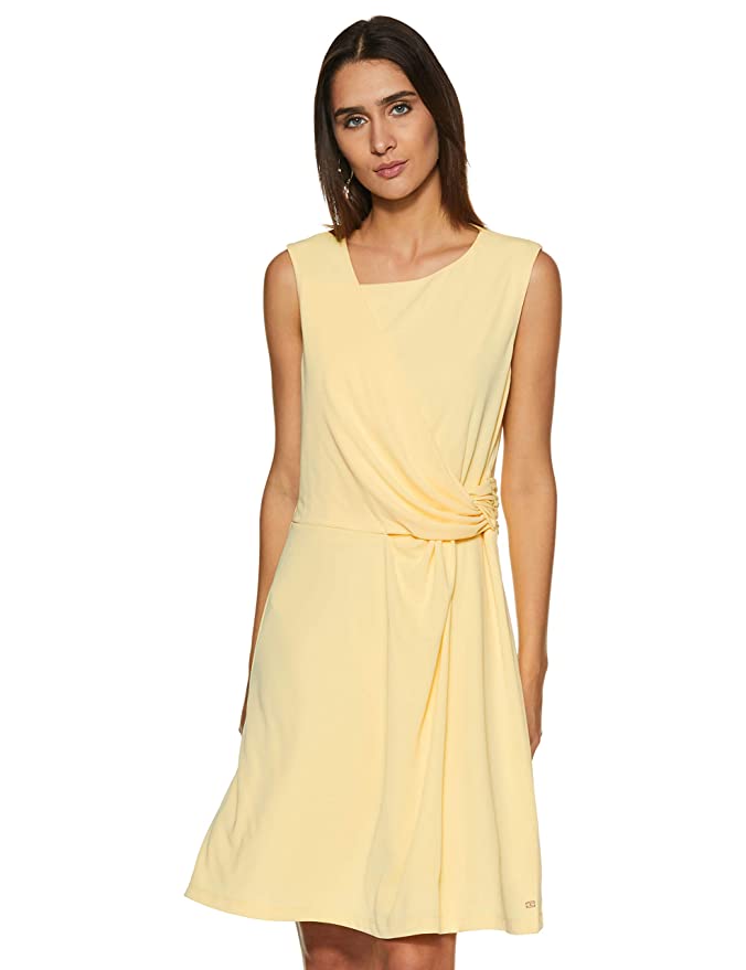 Kiko Women's Synthetic Skater Maxi Dress