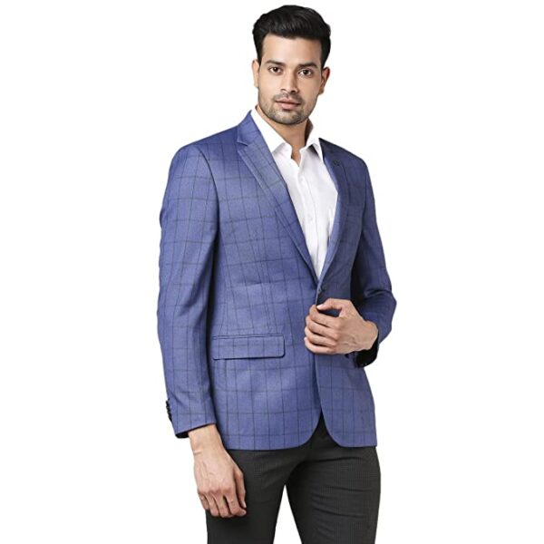 Roy Strip Medium Blue Blazers - Image 2