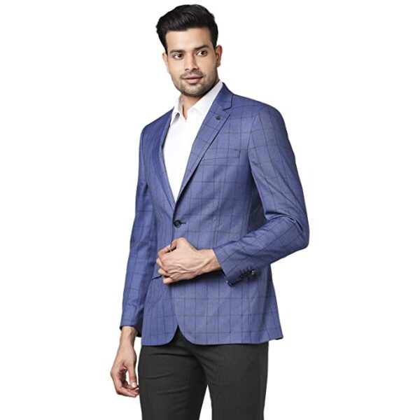 Roy Strip Medium Blue Blazers - Image 3