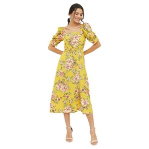 Klepa Women's Polyester A-Line Midi Dress