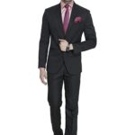 Hariom Van Men's Slim Fit Suit
