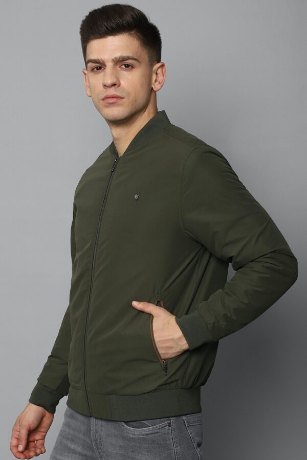 Less Port Olive Jacket - Image 4