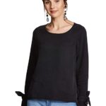 Kimiku Women's Plain Regular Fit Top