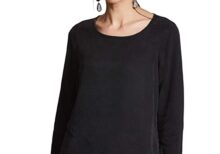 Kimiku Women's Plain Regular Fit Top