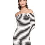 Kimiku Women's A-Line Cotton Mini Dress
